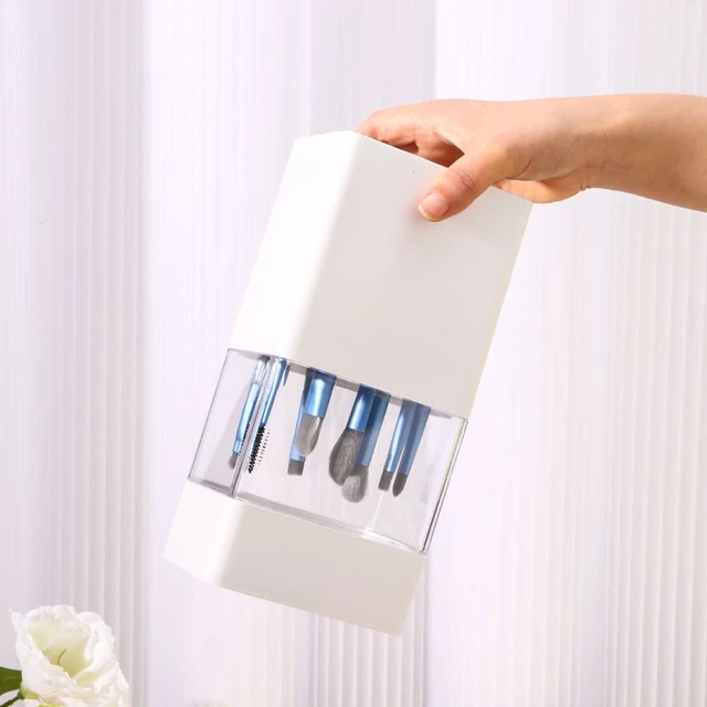 Organisateur de maquillage Boîte de rangement des brosses de maquillage 4