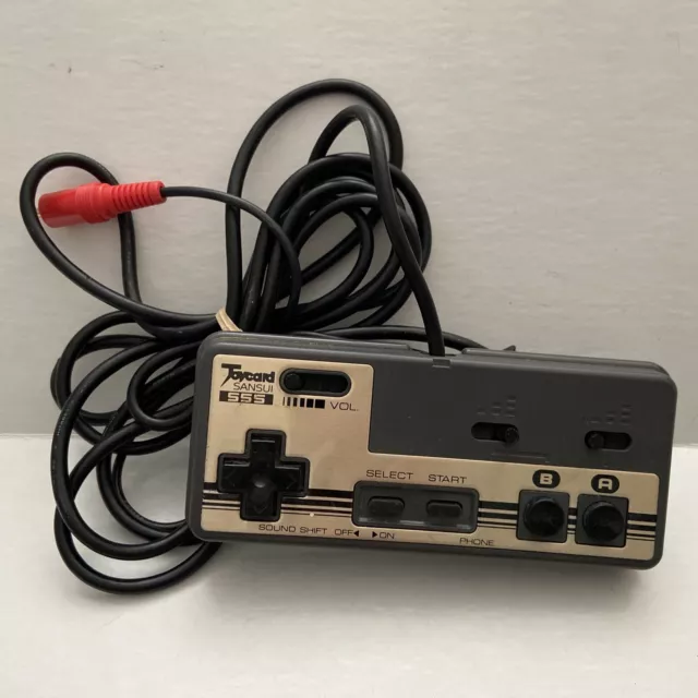 JUNK Famicom JOY CARD SANSUI SSS Controller HC66-7 Control Pad Not Working  0706