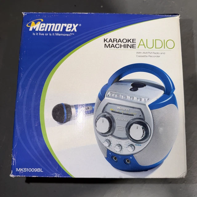 Machine Karaoké Venturer - Double Lecteur Cassette Et Radio - Avec Micro - Fonctionne
