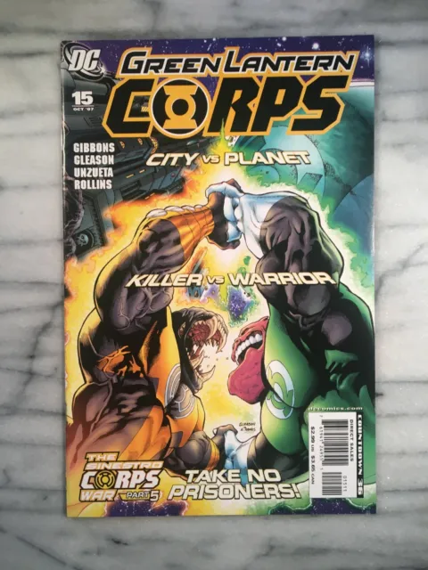 Green Lantern Corps #15 (2007-DC) **High+ grade** Sinestro Corps War!