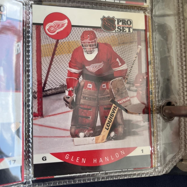 1990 PRO SET 72 Glen Hanlon Detroit Red Wings EUR 1,91 PicClick FR