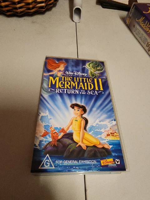 WALT DISNEY THE Little Mermaid II 2 Return To The Sea VHS Video Tape ...
