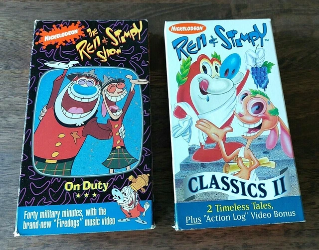 Ren And Stimpy Vhs Lot Of 3 Tapes Nickelodeon Cartoon vrogue.co