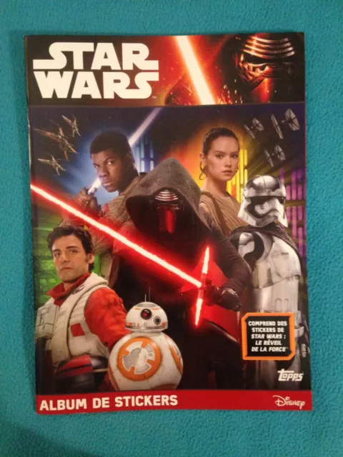 Album vide Star Wars le réveil de la force - The Force Awakens TOPPS non Panini