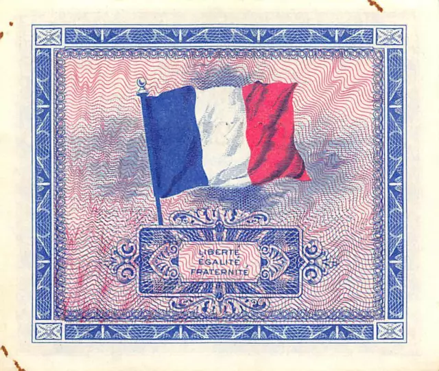 France  10  Francs  Series of 1944  WWII Issue  Uncirculated Banknote Mea81