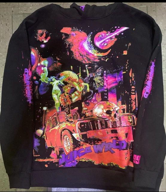 VLONE X JUICE WRLD Galaxy Hoodie 'Black' 242.00 PicClick