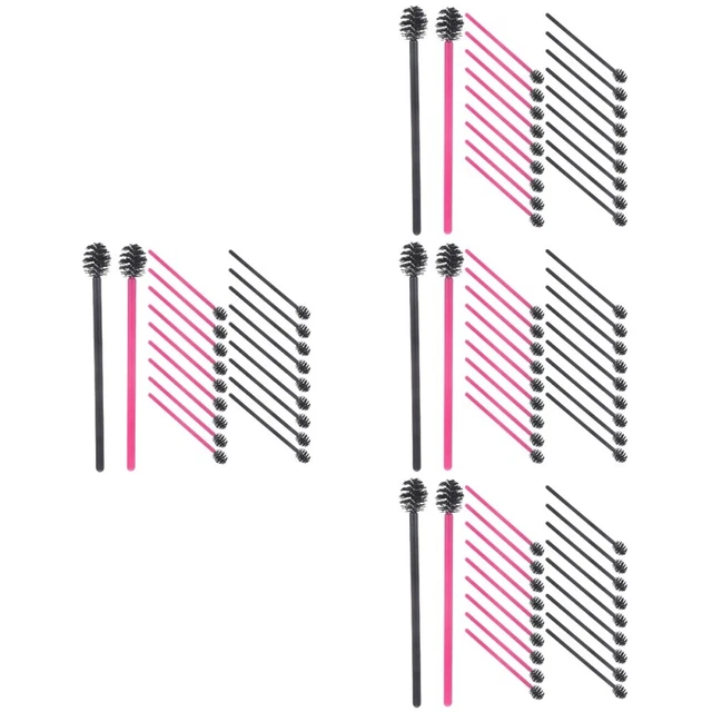 400 PCS Brosses de cils jetables Brosses de mascara Brosses de cils portables