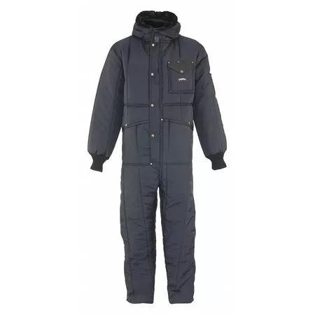 Refrigiwear 0381Rnav2xl Coverall Suit With Hood Navy 2Xl