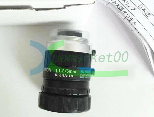 ONE New Fujinon DF6HA-1B industrial camera lens 6mm fixed focus