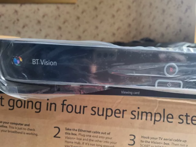 BT Vision Box Digital Terrestrial Receiver HDD Video Recorder -