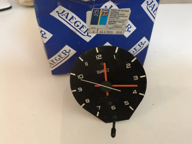 horloge jaeger de tableau de bord 6155.84 peugeot 309