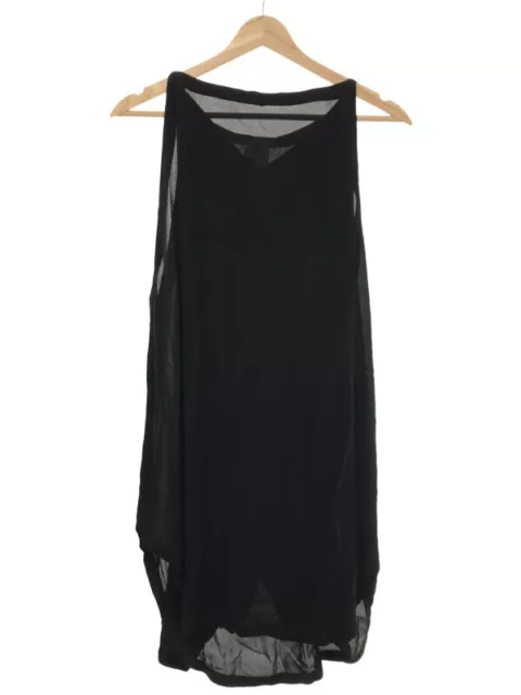 Ann Demeulemeester 13Ss Layered Design Sleeveless Rayon Dress 21-21-531008