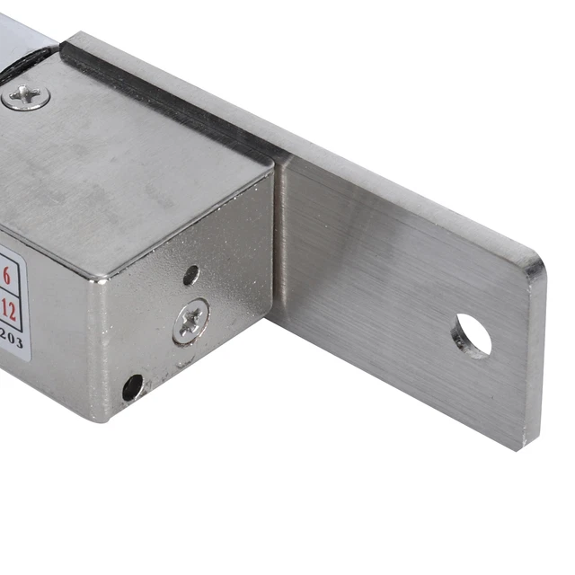12V CATHODE LOCK Narrow Door Frame Electric Strike Household Lock For ...