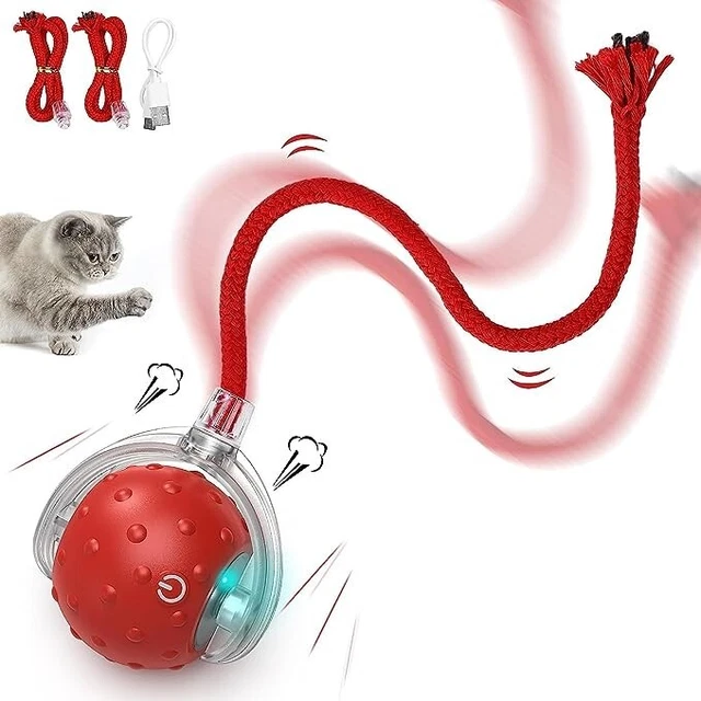 Jouets de Chat interactif, Engager des Jouets de Chat Mobiles pour Les Chats 