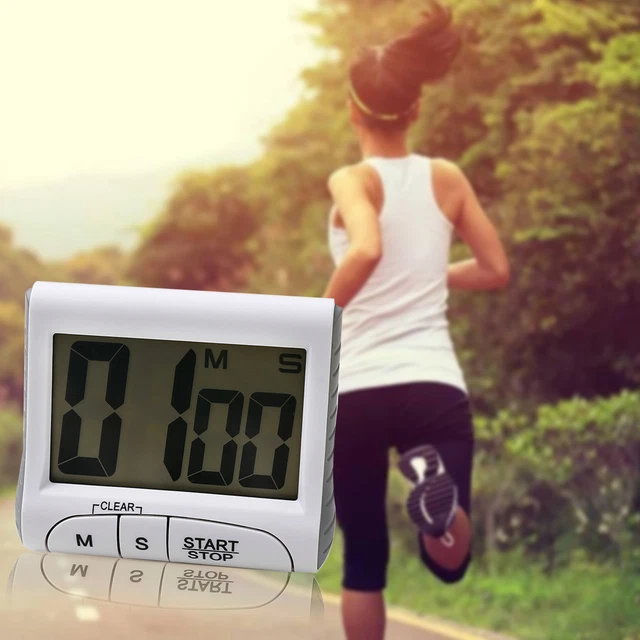 Timer allarme grande schermo apprendimento pad antiscivolo timer allarme ABS