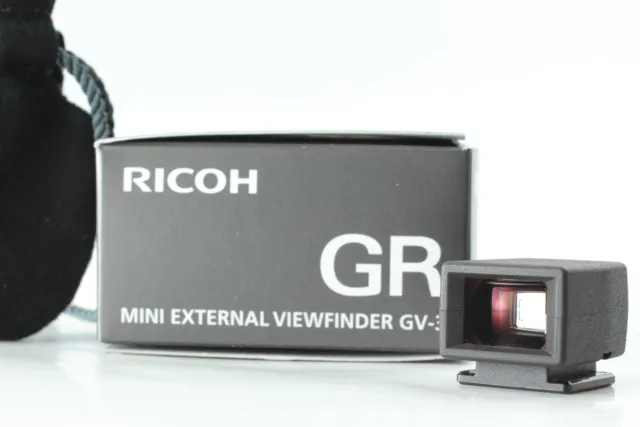 [Almost Unused]  Ricoh GV-3 External Viewfinder for GR IIIx Digital Camera JAPAN