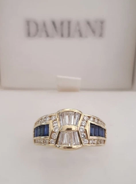 Anello con sales zaffiro damiani