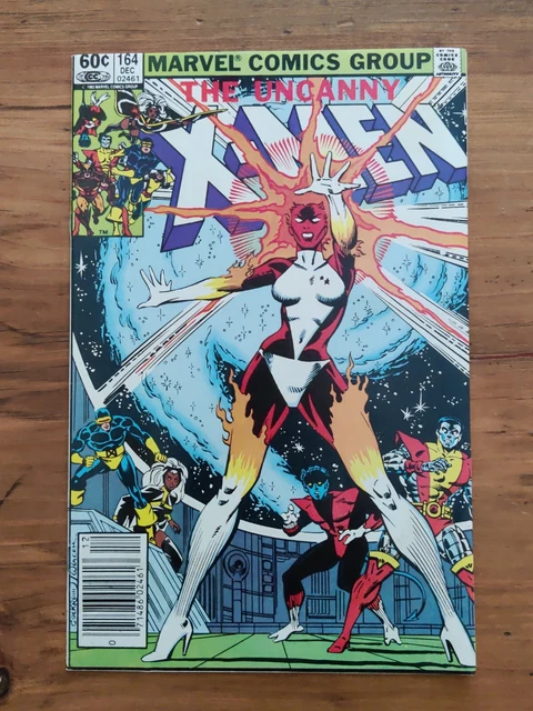 UNCANNY X-MEN #164 1982 1st app of Ms. Marvel, Carol Danvers as Binary