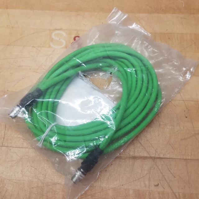 Turck RSSD RSSD 423-6M Network Cable Assembly, 4 Pin Male to Male, 6M, U-53424