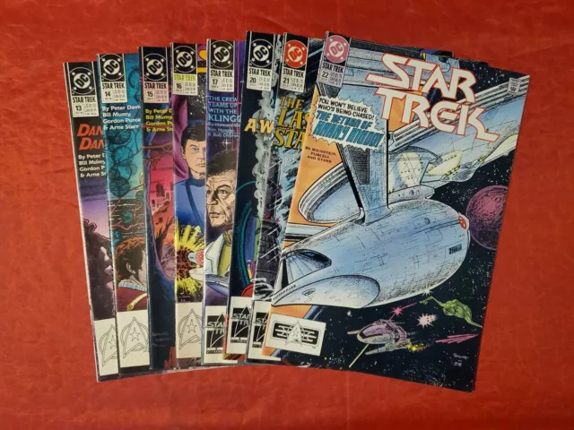 Star Trek - DC Comics 1991 - (LOT) #13-17, #20-22 / 8 books
