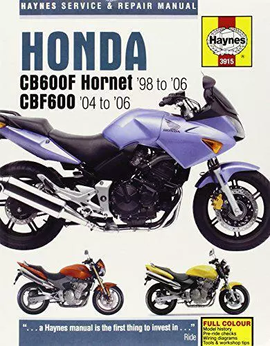 Honda CB600F Hornet Service Et Réparation Manuel (Haynes Manuals