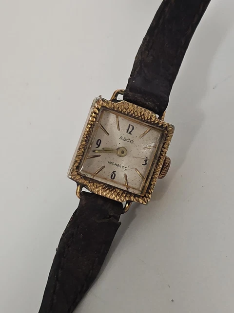 Montre Mécanique Suisse SUJA Vintage, à Restaurer - Pour Collectionneurs Ou Bricoleurs