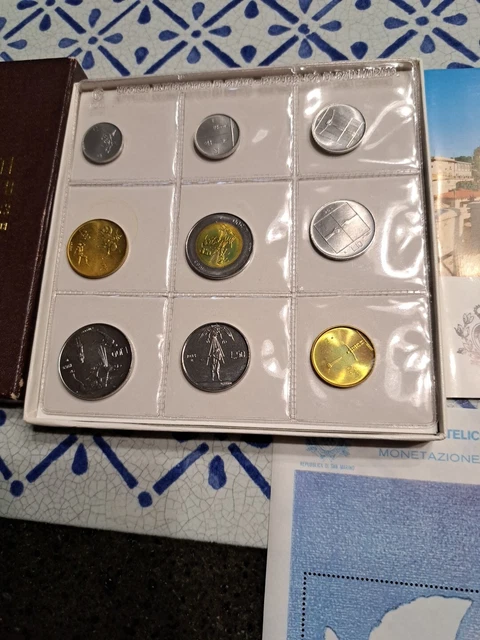 Monete dello Stato Repubblica di San Marino serie 1983