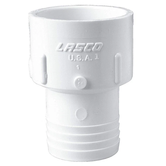 Adaptador macho 474020 aprobado por Grainger, 2 pulgadas, zócalo x inserto