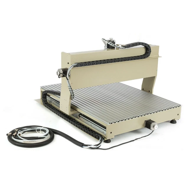 USB 6090 4 Axis Router Engraver Engraving Drilling Machine Desktop 1500W VFD