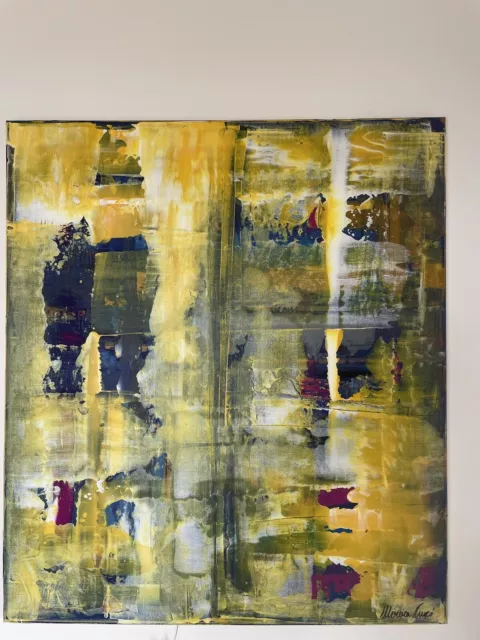 Cuadro Pintado A Mano Acrilico Sobre Lienzo