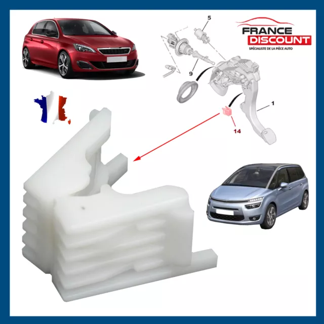 Agrafe Chape Emetteur d'embrayage prevu pour C4 PICASSO 308 II idem 9820342980