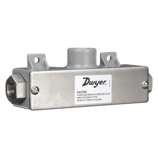 DWYER 629C-05-CH-P2-E5-S1 Differential Transmitter,0 to 100 psid