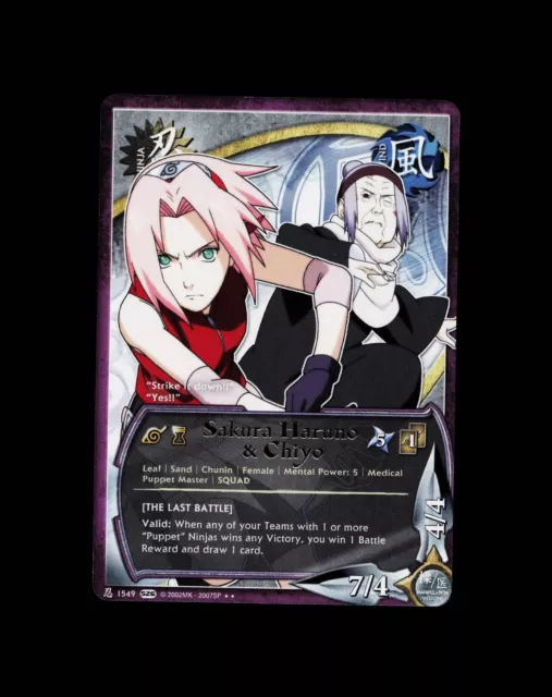 Sakura Haruno - N-US054 - Uncommon - 1st Edition - Foil - Naruto CCG  Singles » Quest for Power - Goat Card Shop