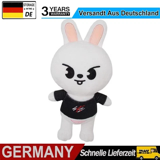 SKZOO PLÜSCHTIER CARTOON Stofftier Puppe für Streunerkinder Fan (weißer