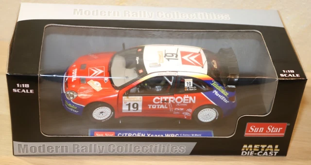 NOREV 1/43 CITROËN XSARA WRC - Monte-Carlo 2003 - Loeb, McRae, Sainz
