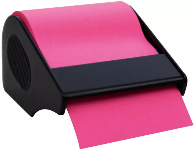 RNK Verlag Haftnotizen-Rolle im Abroller brillant-pink 60 mm x 10 m