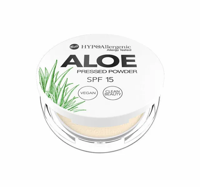 Bell Hypoallergenic Aloe Pressed Spf 15 Gepresstes Gesichtspuder 02 Vanilla 5G