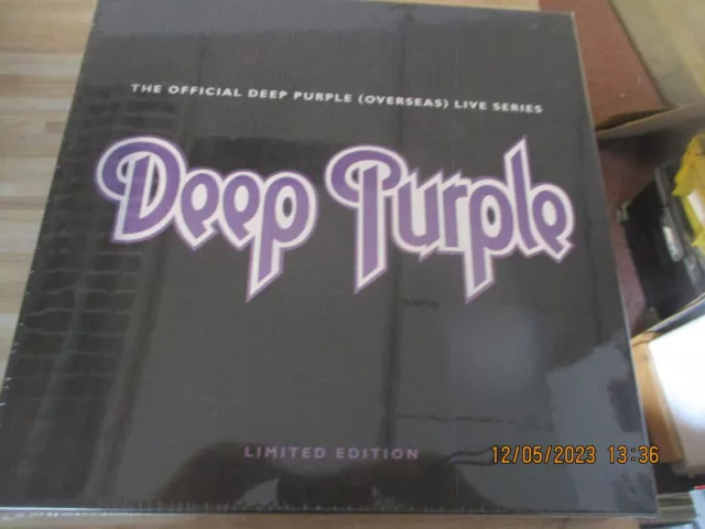 DEEP PURPLE / OFFICAL VINYL LIVE SERIES - 16x COLOURED  Vinyl LP  Box Set LMTD