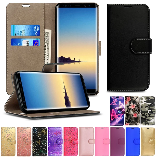 Case For Samsung Galaxy Note 20 10 9 8 4 3 Magnetic Flip Wallet Leather Cover
