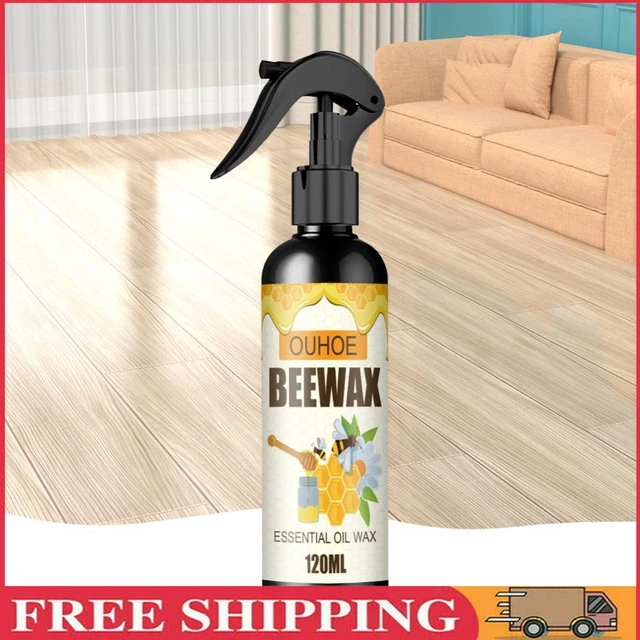 120ml Protezione Mobili Lucidatura Usura Spray Cera d'Api Resistente per Pavimento (A)