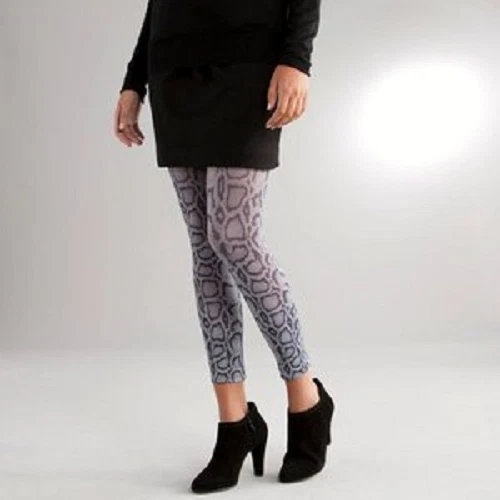 Legging Jaune Imprimé Multicolore Taille Unique (34/36) - Neuf Avec étiquettes, En Polyester Pour Femme