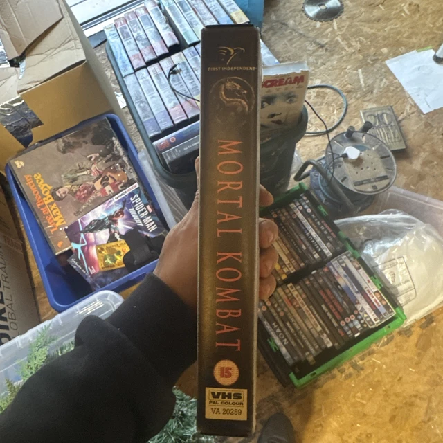 MORTAL KOMBAT MOVIE (First Independent) VHS Video (1997) PAL Big box £8 ...