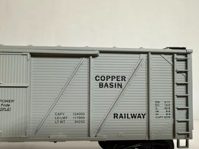 Weaver Copper Basin RR 40' Outside Braced Boxcar # 3975 BRAND NEW in Box.   Wow! 3