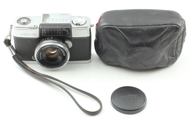 Tested [Near MINT ALL works] OLYMPUS PEN D Half Frame Film Camera From JAPAN