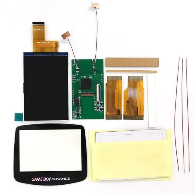 GameBoy Advance 3.0 V5 IPS Backlight Kit 720x480 LCD for GBA Game Boy NO SOLDER
