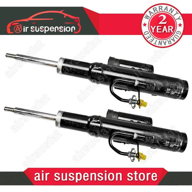 PAIR FRONT AIR Shock Absorbers Dynamic Ride Control For Audi RS6 RS7 ...