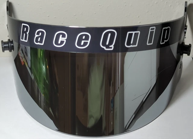 Racequip Helmet Shield 204009; Pro-Series Mirror for Racequip PRO Helmets