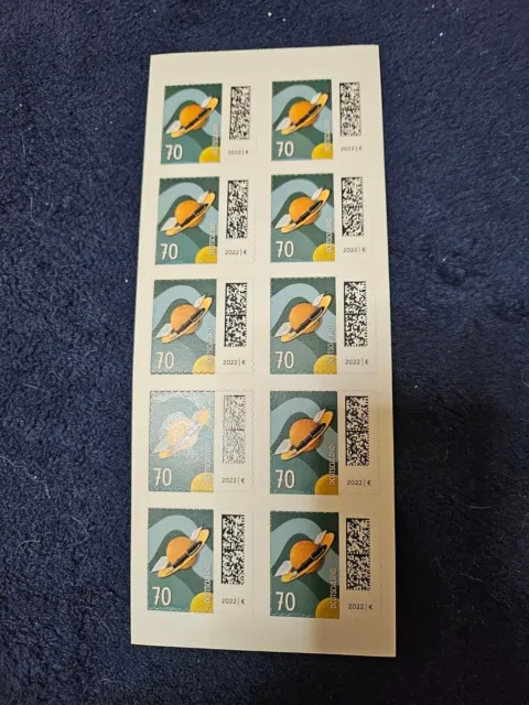 10 x 0,70 Euro Briefmarken - selbstklebend - gültige Frankaturware (Auktion 25)