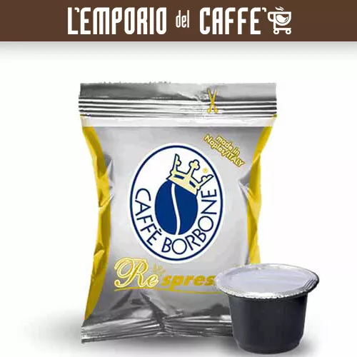 600 Capsule Cialde Caffe Borbone Respresso Oro Gold compatibili Nespresso