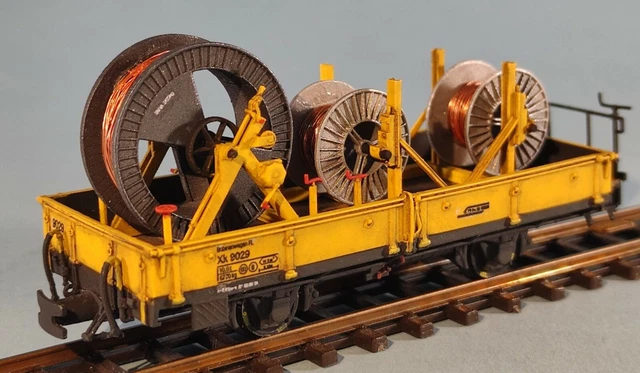 Marklin Hamo BEMO RhB Schneeräumer 1:87 1/87 H0m RhB Xk 9026 Carga